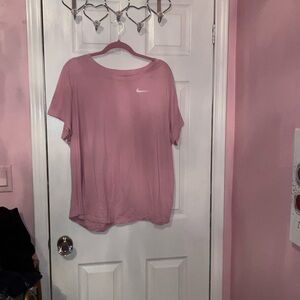 Brand- Nike, Pink Shirt with Nike Check, Size- 3X